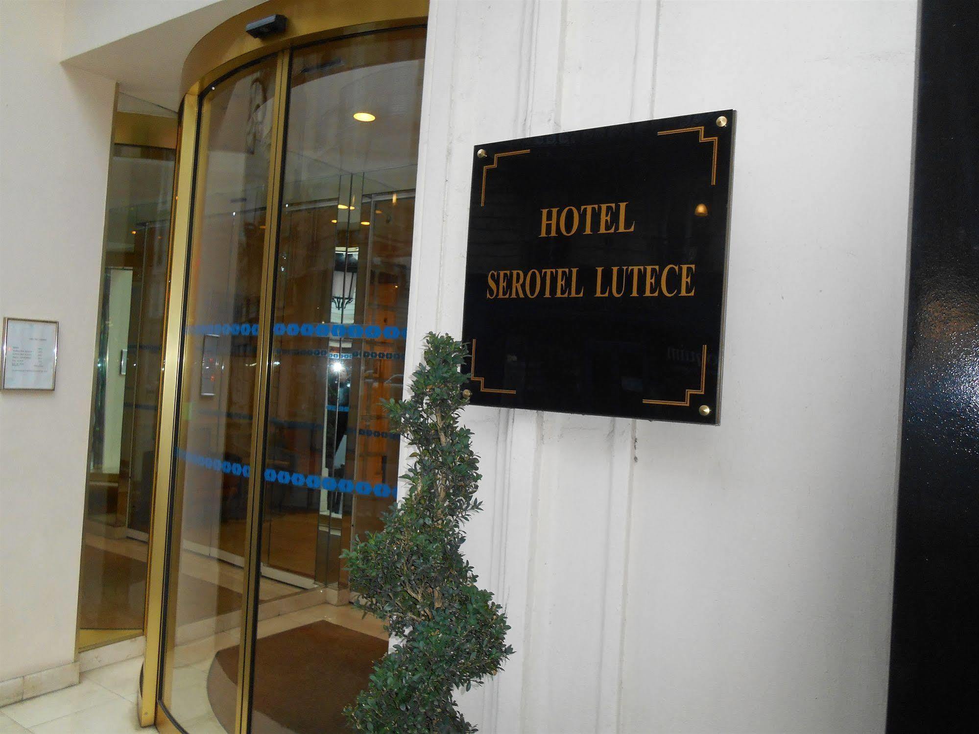 Serotel Lutece Paris Exterior foto